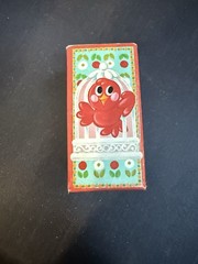 Vintage Avon Bobbin Robin Collectible Pin Pal – New Never Worn Full