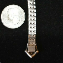 Early 1900’s Art Nouveau/Art Deco signed ” STERLING DIAMONBAR PAT 3-20-17