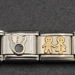 9mm Italian Charm Bracelet Stainless Steel Modular Links Red Pepper Bowling etc.