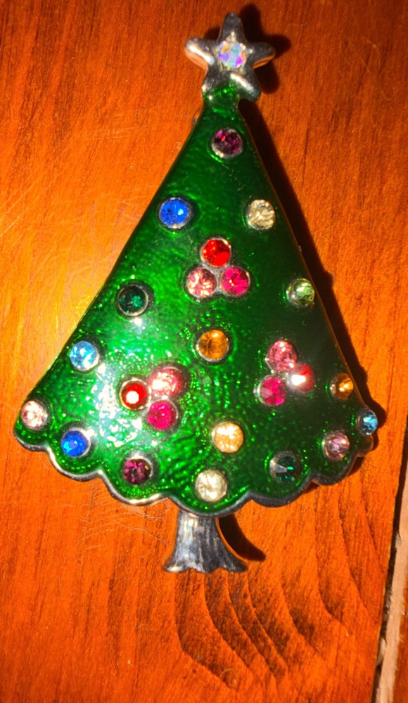 Christmas Tree Brooch