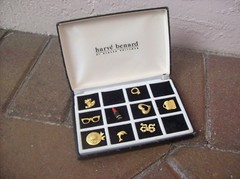 Vintage Gold Plated Pin Back Set Harve Benard by Benard Holtzman 9 of 12