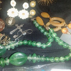 Vintage, MCM, Art Deco, Bakelite, Silver Jewelry