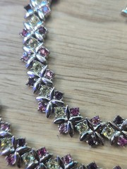 Camrose & Kross JBK J Kennedy Multi-Color Necklace Bracelet Extender Set Box COA