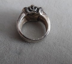 14KT & STERLING DESIGNER RING SIZE 7
