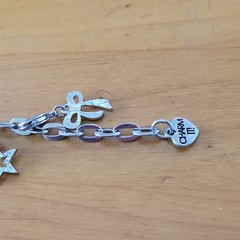 Vintage CHARM IT Eloise at the Plaza Charm Bracelet Butterfly Star 7″