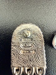 Vintage Estrin Wilson Sterling Silver & Pearl 84 Dancer with Grapes Pin/Brooch