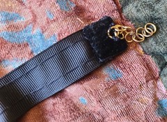 Antique Victorian Fancy Gold-Filled Amethyst Velvet Choker Necklace or Bracelet