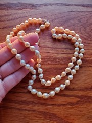 Antique Natural Pearl Necklace