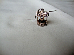 VINTAGE 1980s WORKING 3D WISHING WELL STERLING SILVER STAMP 925 CHARM/PENDANT