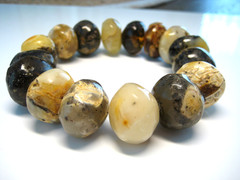 Genuine Huge Massive Amber Baltic Amber Bracelet 57 grams 8-8.5 in !!!