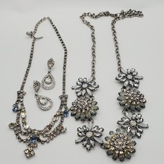 Vintage Assorted Jewelry Lot Sarah Cov Napier Anne Klein Juicy Couture Clip On