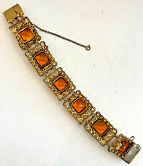 Exceptional Vintage Hobe Rhinestone Bracelet