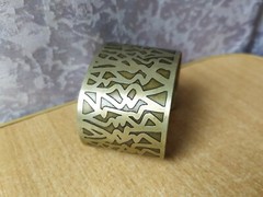 Vintage old retro bracelet Wonderful Cuff Bracelet Armenia Melchior USSR Soviet