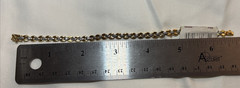 Vtg FAS Sterling Silver Gold Tone 925 Bracelet Filene’s Dept Store NWT 1980’s