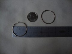 VINTAGE 1970-80s BALI MINIMALIST HOOP STERLING SILVER 925 EAR WIRE EARRINGS