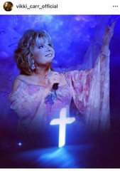 Vikki Carr Cross Bracelet Silver Certificate Of Authenticity I Can Do Everything
