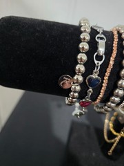 mixed metal materials bracelet lot 20