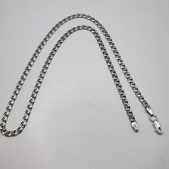 Authentic Vintage 925 Sterling Silver Handmade Chain Necklace – 10.60g