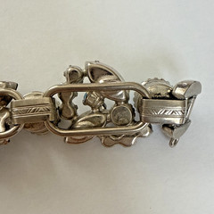 Juliana Delizza & Elster 5 Link Blue Aurora Borealis (AB) Bracelet READ