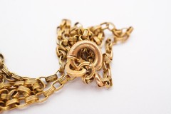 Vintage Gold Filled Necklace 17.75″