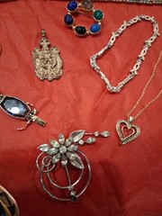 Vintage Jewelry. Monet, Napier, Coro, Givenchy, Joan Rivers, Ora, Bulova, Etc