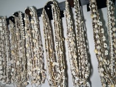 60 VTG-Now Seashell Lei LOT Kukui Nut cowrie shell Necklaces Wedding Luau Party