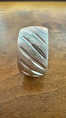 18K HGE Yellow And White Gold Vargas Rings Thick Band VTG