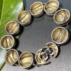 FIFA Soccer Ball Vintage Bracelet Sports Estate Jewelry Pre-Owned 7″ Foldover