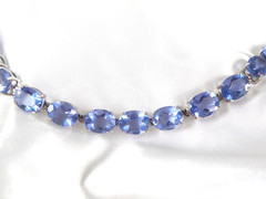 Sterling Silver 925 Treated Color Change Fluorite Tennis Bracelet Fits 7.5