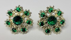 Vintage Costume Jewelry Lot 1960s Necklaces Earrings Broaches