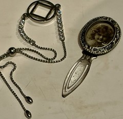 Romantic Victorian Style Silvertone & 925 Jewelry Lot (15)