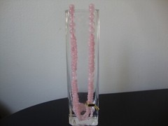 VINTAGE BEAD MEDLEY 3 LAYER IRREGULAR 8mm ROSE QUARTZ 30″ ENDLESS BEAD NECKLACE