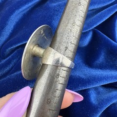 Vintage Suzanne St. Claire Sterling Silver Hammered Disc Ring Size 7.5