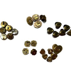 Vintage Clip Button Covers Lot of 21 – NONY Signed Swirl Set + Rhinestones