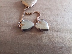 Vintage Triple (3) Heart Photo Locket Necklace – Costume Jewelry
