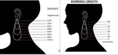 5.2Ct Art Deco Victorian Style Diamond & Sapphire Drop Dangle 925 Silver Earring