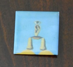 Magritte Surrealism Art Museum Pin Dada Portrait Modern Art Institute Chicago