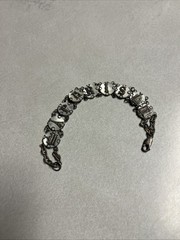 Vintage Mother of Pearl Paris Souvenir Bracelet Eiffel Tower Arc de Triomphe MCM