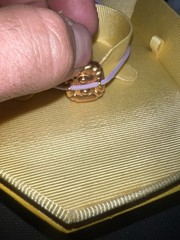 Swarovski Dulcis Women’s Purple Crystal Rose Gold-tone Bracelet 5622377