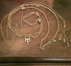 VTG Sarah Coventry & Parklane Necklace Lot Including Unique Fox Necklace