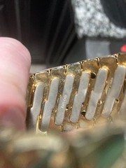 Vintage Gold-Tone Hong Kong Bracelet