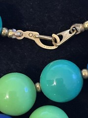 Vintage Lot of 7 Beaded Necklaces various Colors Trifari, LR , Napier, Avon +
