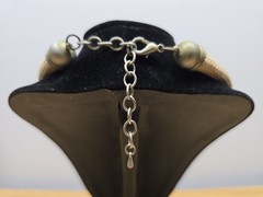 Vintage Tribal Corded Boho Choker 21″ In Long