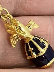 I Am Edgar Berebi Thé 3 Wishes Charm Necklace Just Found 1998 Vintage Jewelry