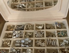 Mixed Estate Jewelry Mystery Lot – 925 SILVER ONLY Vintage Jewelry – 100 GRAMS