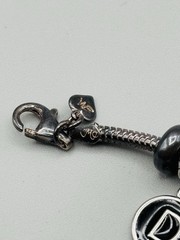 Vintage Michael Anthony MA Sterling Silver Slide Charm Bracelet 16 Charms, 45.8g