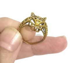 Vintage Ring Copper Style Roman Viking Ancient Bronze Amazing Handmade