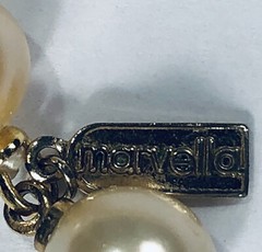 Marvella Necklace Faux Pearl Individually Knotted 19 in Length – Vintage