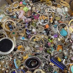 15+ Lbs Vintage To Now Craft Repair Tangled Junk Drawer Jewelry Lot