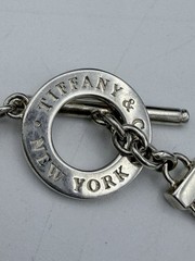 VINTAGE TIFFANY & CO. NY STERLING SILVER SOMERSET MESH ROUND TOGGLE BRACELET 8″